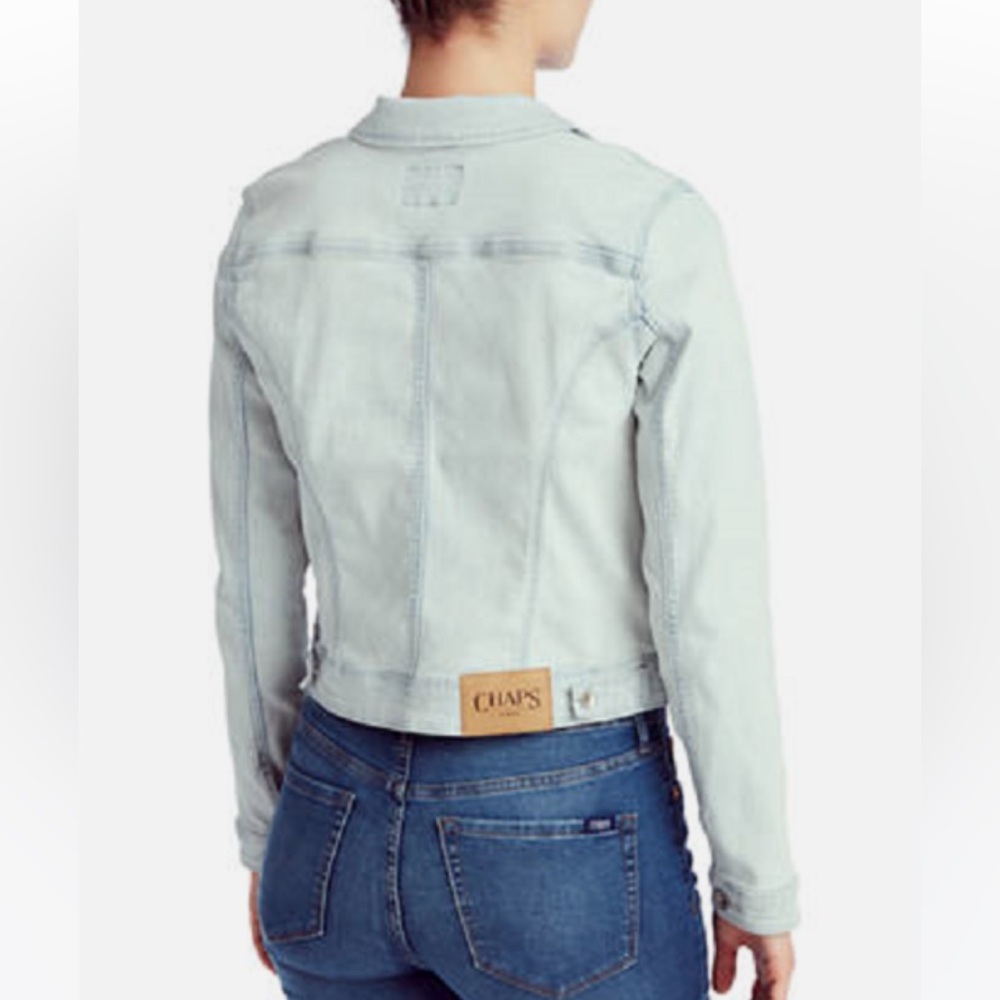 Chaps Classic Jean Jacket - Picture 2 of 7